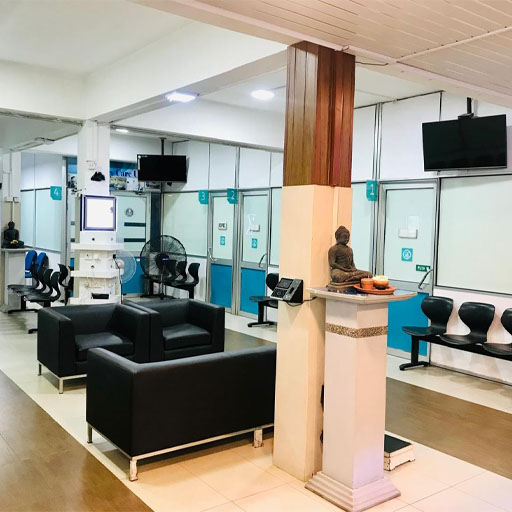 Waiting Area of the Nawaloka Medical Centre Battaramulla Sri Lanka